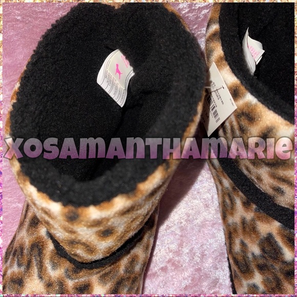 VS PINK Rare Leopard Booties - Picture 7 of 14